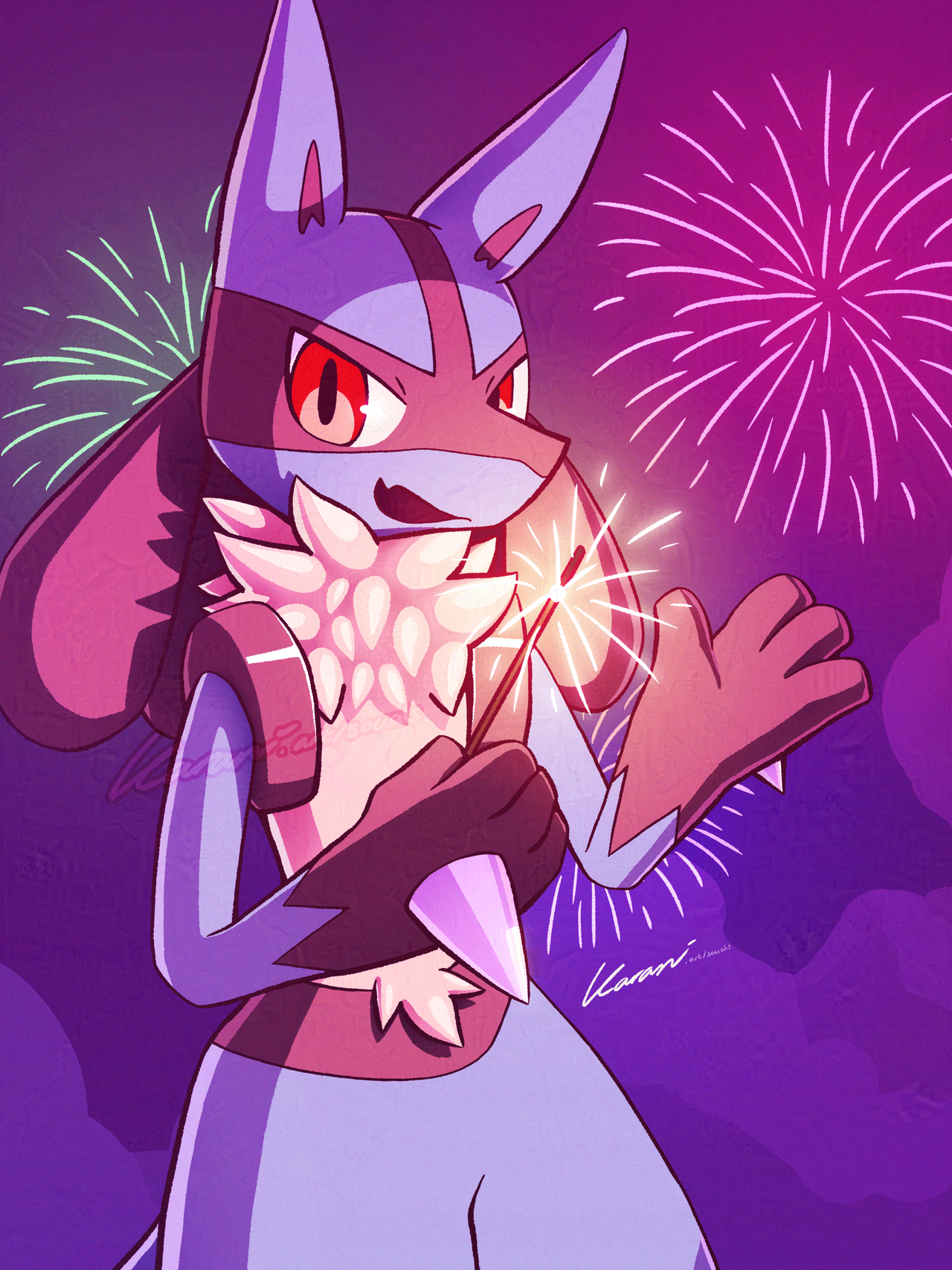 Lucario Sparkler