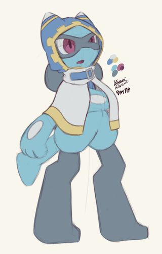 Thumbnail for Magolor Riolu Sketch